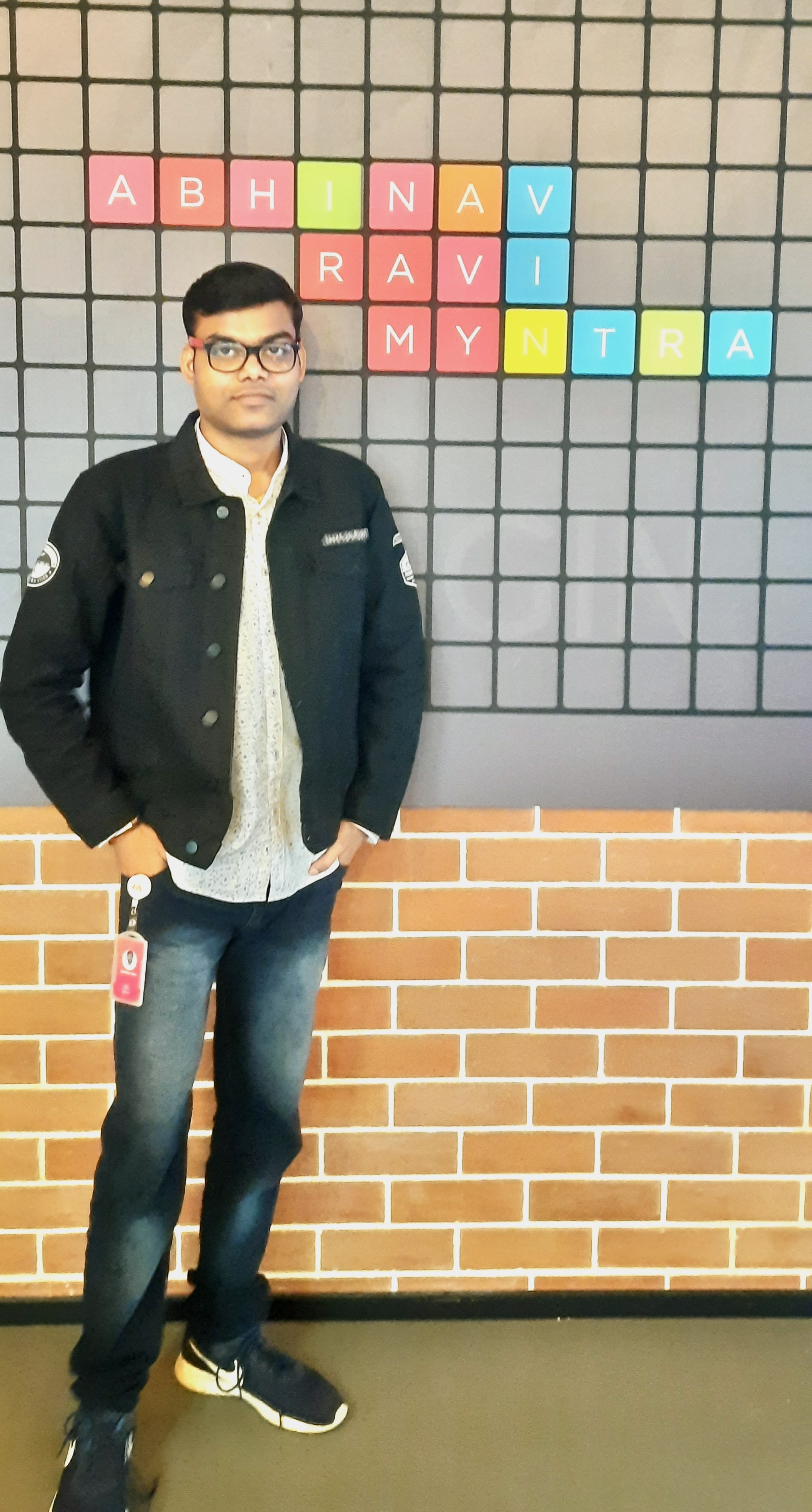 At Myntra Office